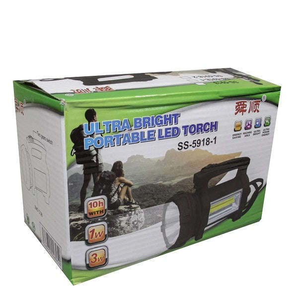Ultra Bright Rechargeable LED Searchlight