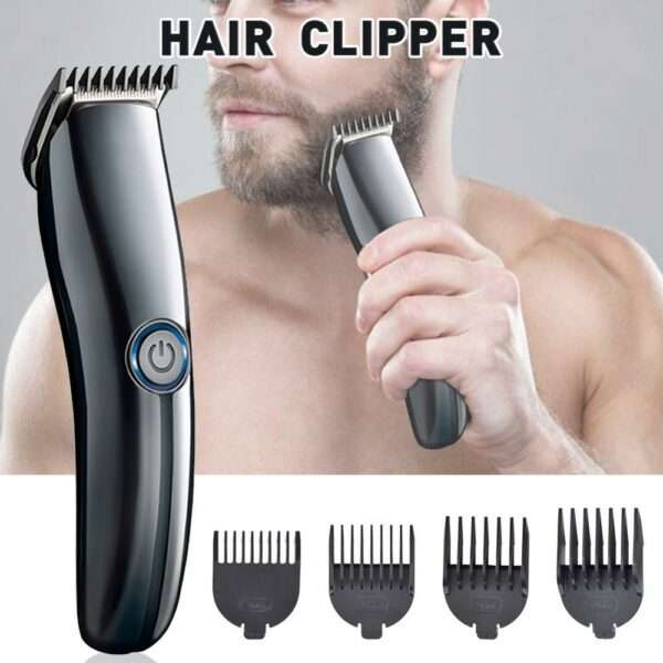 Cordless Rechargeable Mens Electric Hair Trimmer