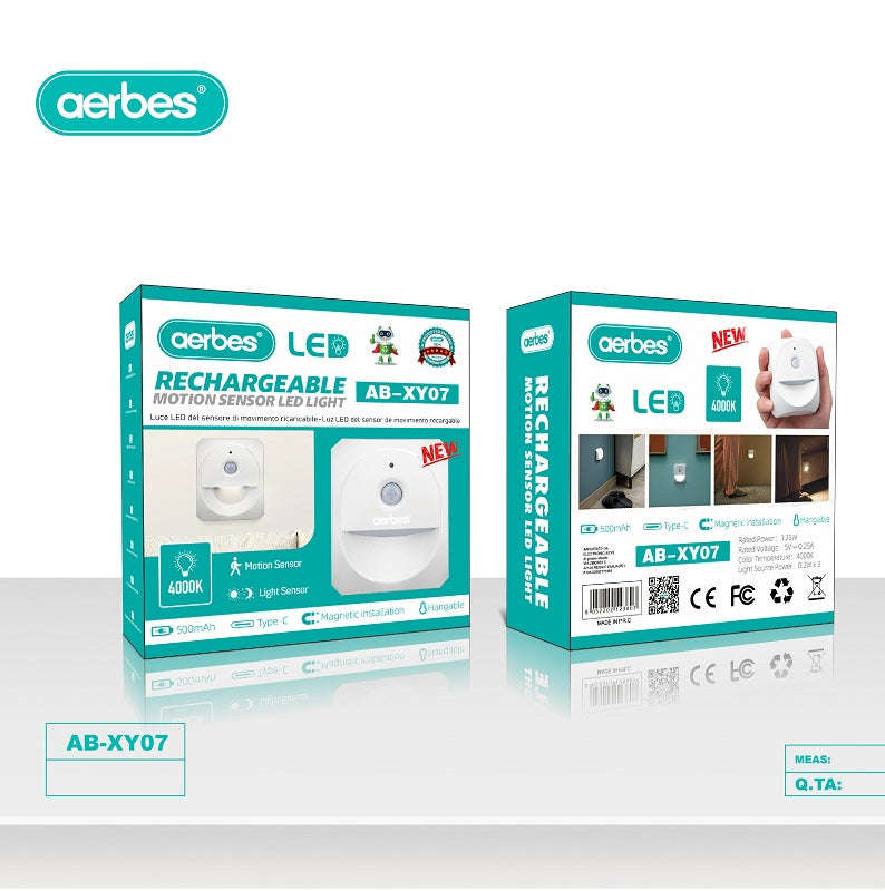 Rechargeable Motion Sensor Light 4000k
