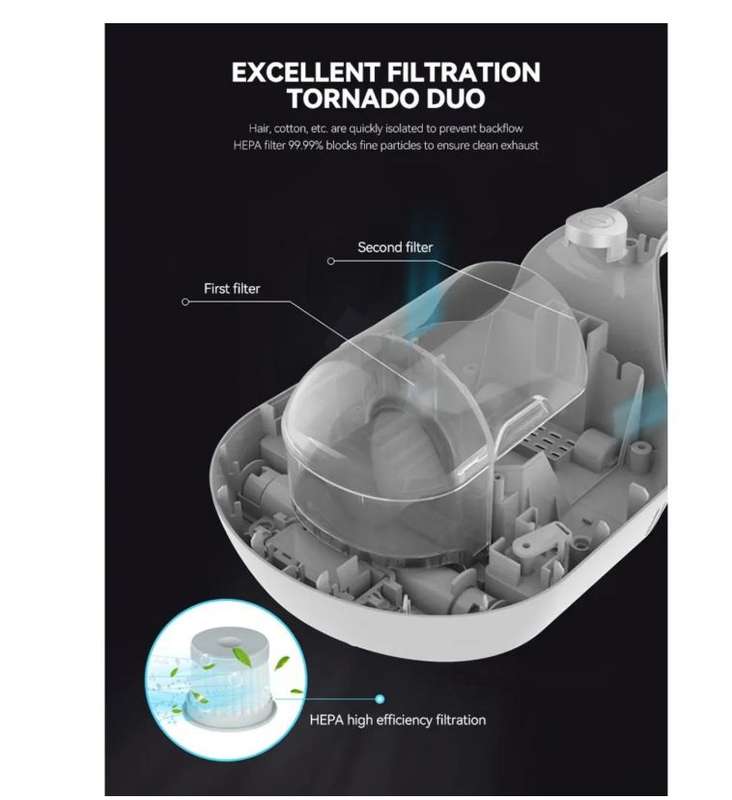 UV Light Sterilizing Steamer Cleaner