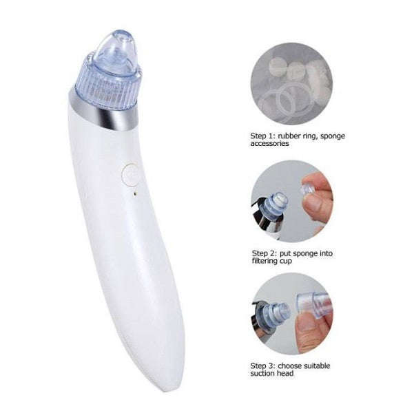 Rechargeable Blackhead Aspirator Facial Cleaning