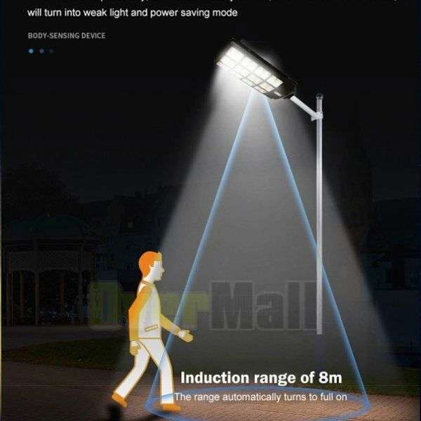 400W Solar Powered Waterproof Street Light