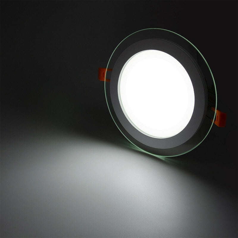 12W LED Round Glass Panel Ceiling Light