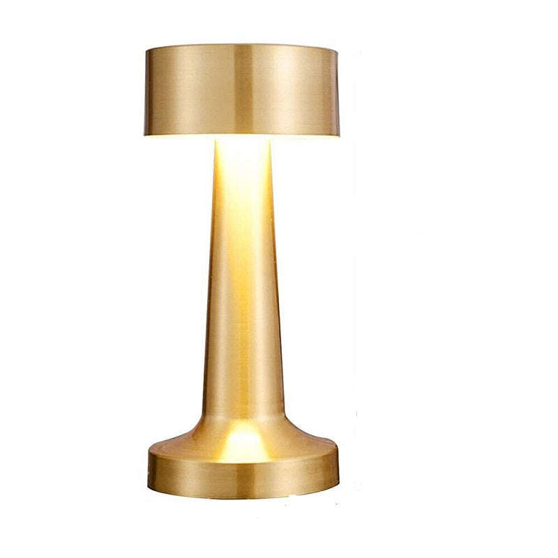 Rechargeable Dumbbell Shaped White LED Table Lamp