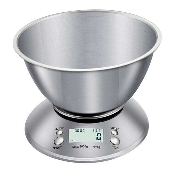 5kg\1g Digital Kitchen Scale With A Bowl