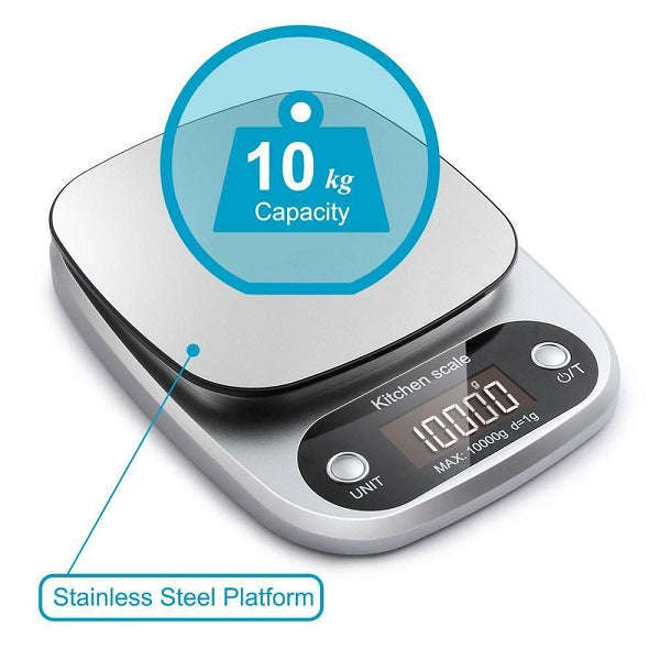 5kg/1g Digital Kitchen Food Scale With High Precision Capacity