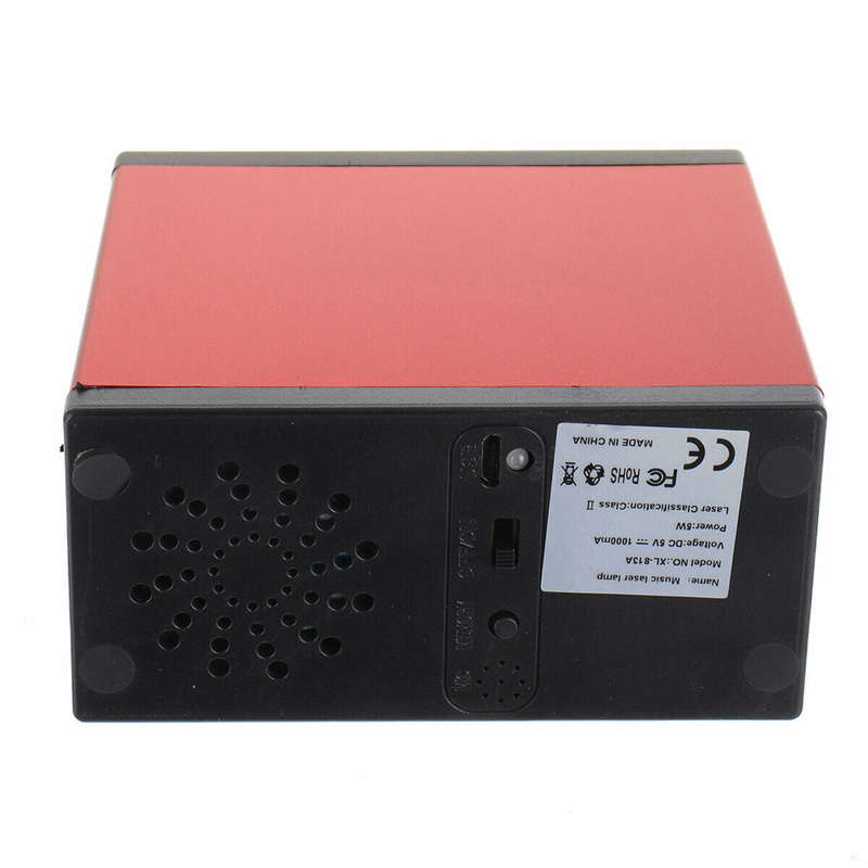 Portable Laser Stage Lighting Bluetooth Speaker