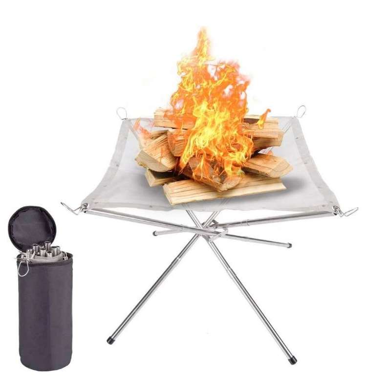 Stainless Steel Mesh Burner Bonfire Steeple