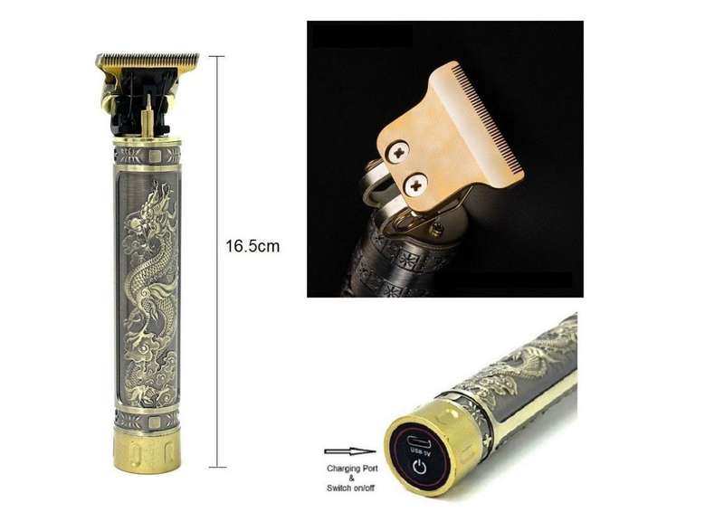 Big Dragon Pattern Electric Hair Clipper