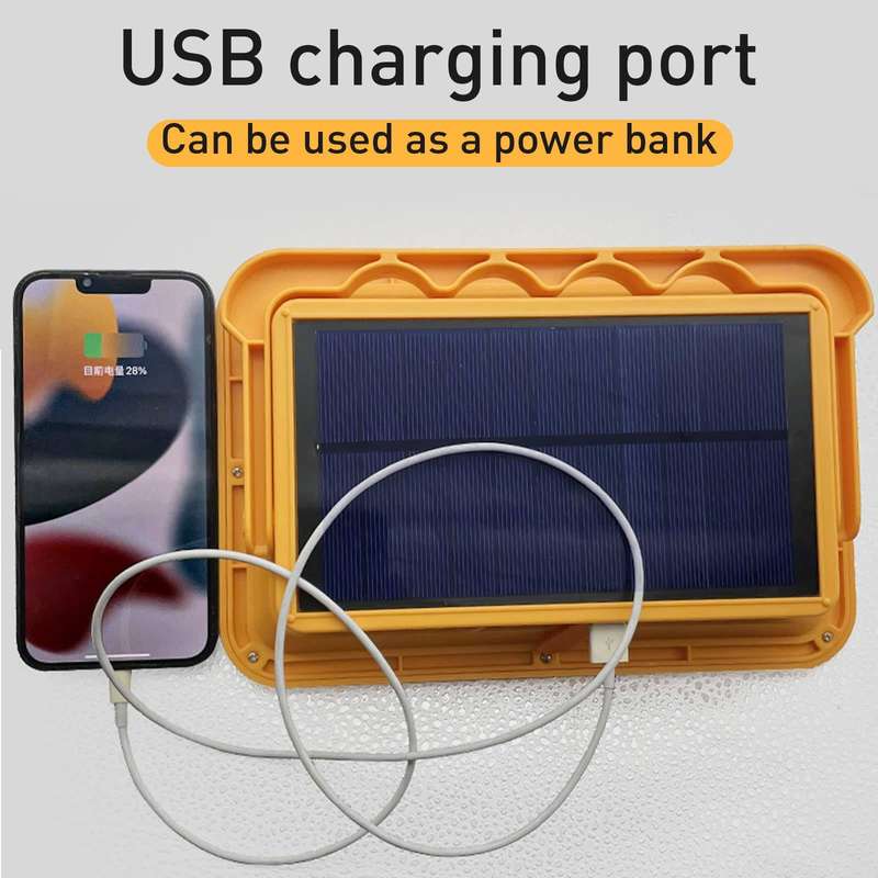 Multifunctional Rechargeable Solar Powered LED Light