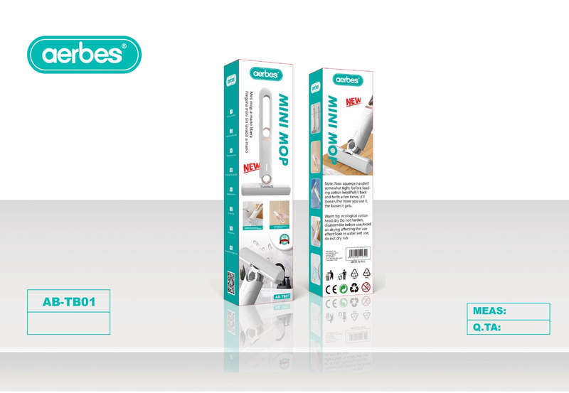 Multipurpose Squeeze Mini Mop Window Floor Table Cleaner