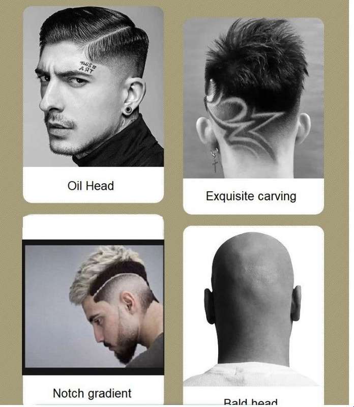 Big Dragon Pattern Electric Hair Clipper