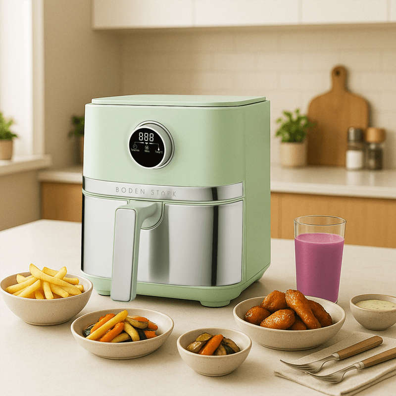 Boden Stark 5.0L Digital Air Fryer Green