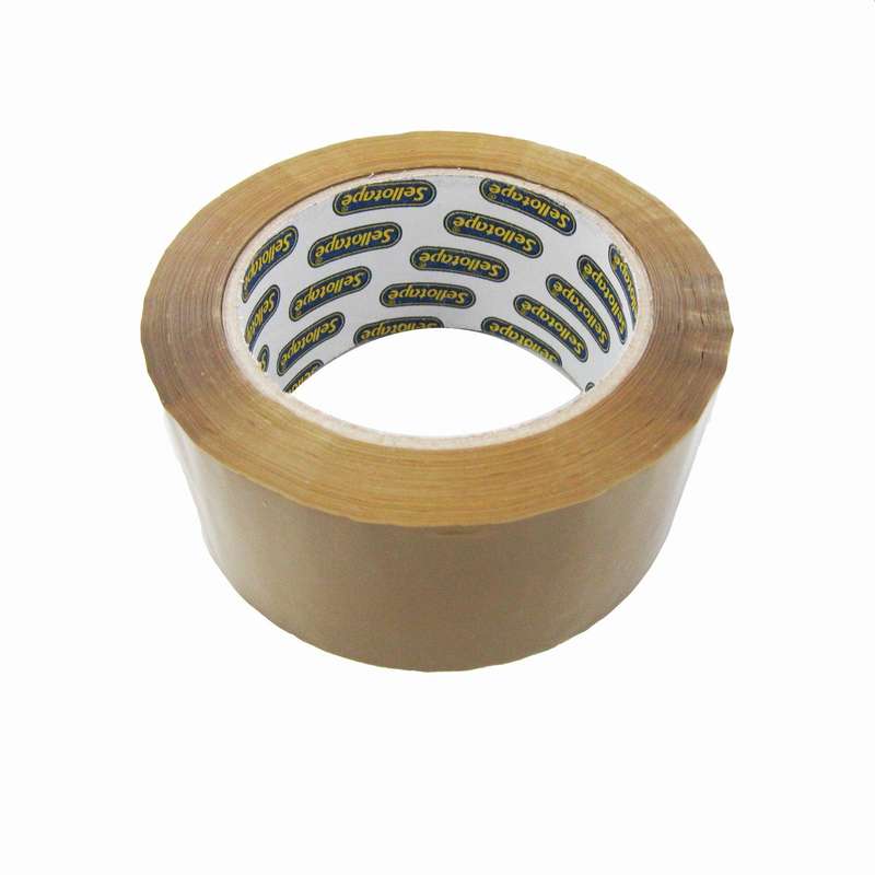 PTB4850 SELLOTAPE Packaging Tape Buff 48mm x 50M Roll: