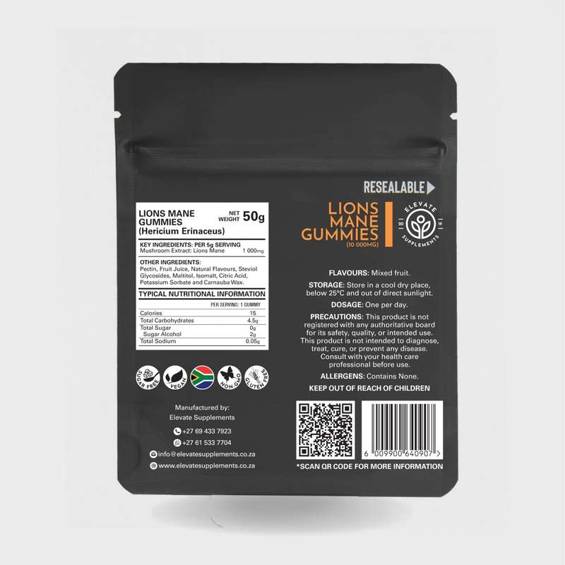 Lions Mane Gummies