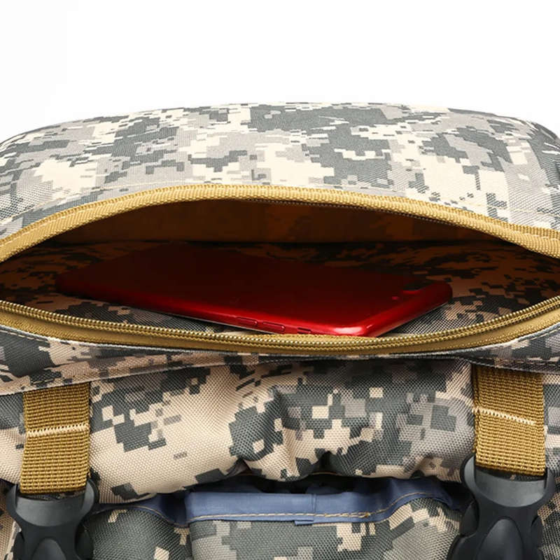 80L Hiking Military Outdoor Backpack For Tactical Fishing Activities