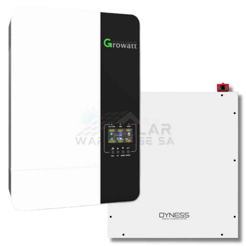 5KW MPPT Growatt Load Shedding Dyness 4.8KWh Combo Backup Power Kit