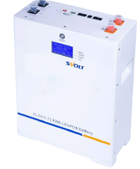 SVOLT 24v 106ah 2.71kwh a - grade lithium battery