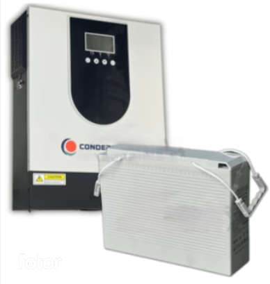CONDERENERGY 2KVA MPPT PURE SINE WAVE LOAD SHEDDING COMBO WATT 1X 200AH GEL BATTERY
