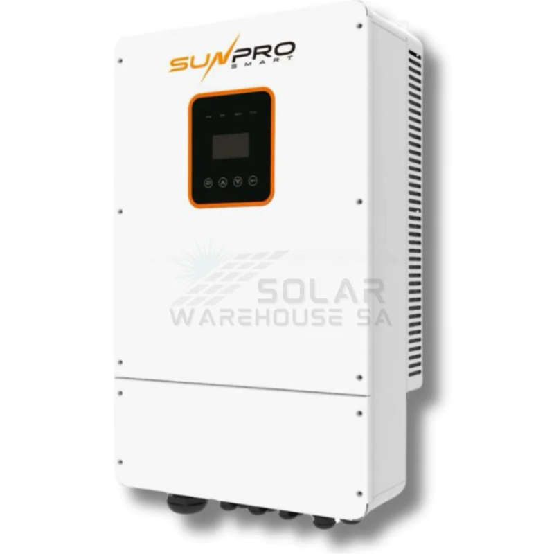 SUNPRO HYBRID SOLAR INVERTER SINGLE PHASE MPPT PARRALEL 8.8KW HYBRID INVERTER