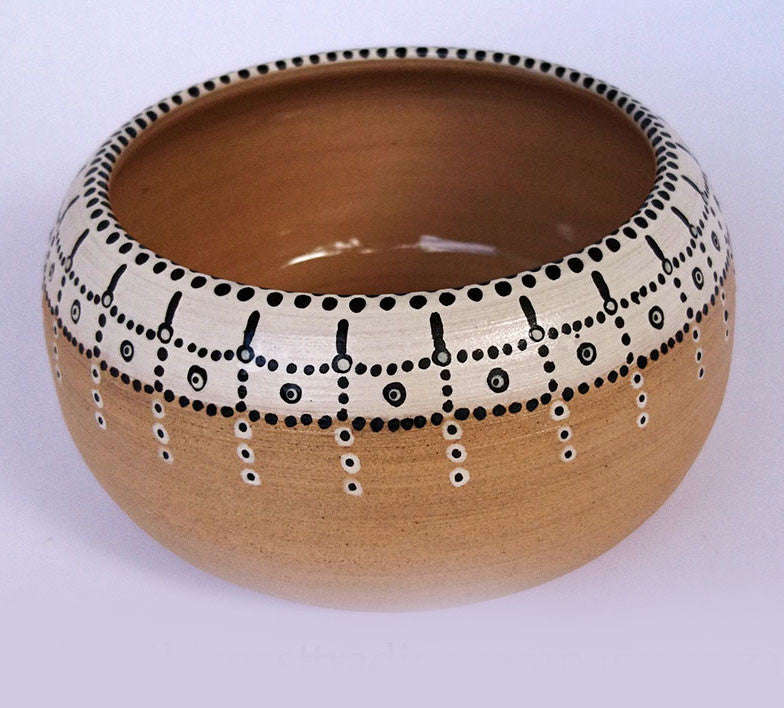 Ceramic Calabash - Medium / Black