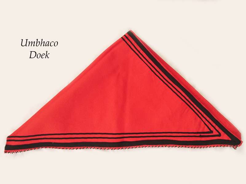Umbhaco Triangle Doek (Head scarf) - Cream