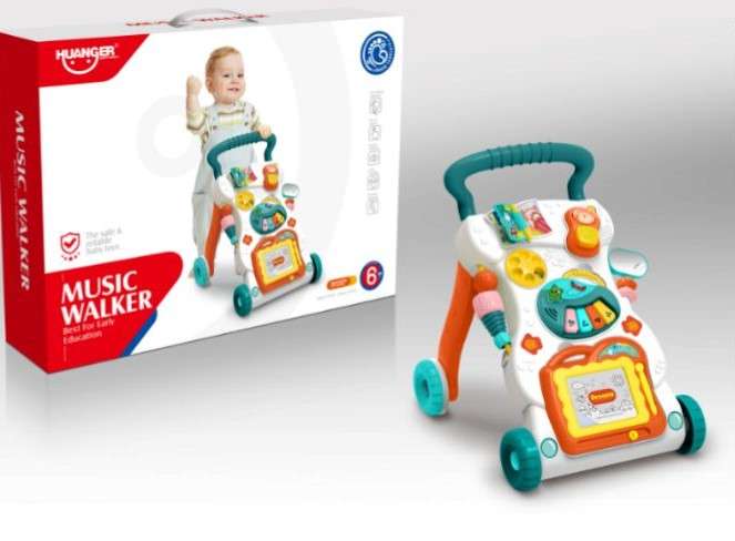 Multifunctional First Steps Baby Walker Toy