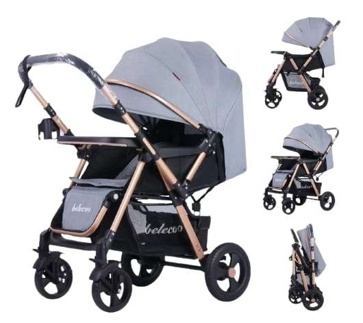 Stroller Flip Arm Stroller Belecoo
