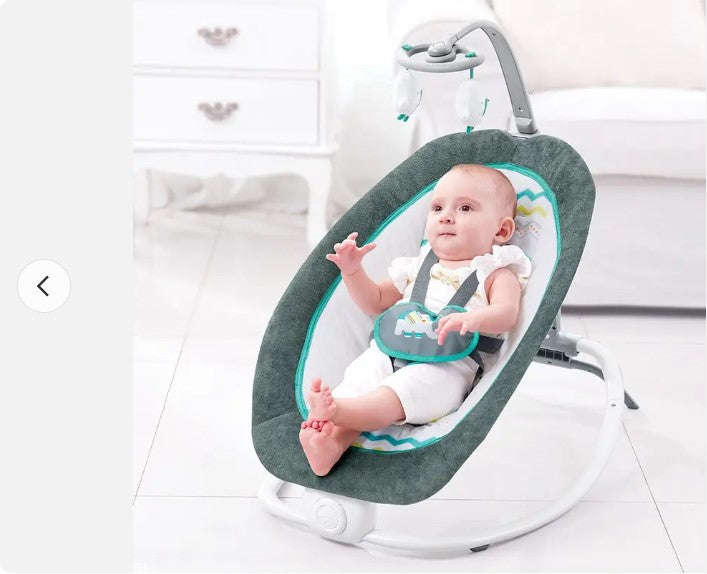 Mastela Fold Up Baby Rocker With Toys
