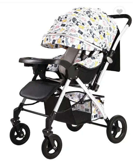 Baby Pushchair Lightweight Foldable Pram Buggy Luxury Baby Stroller