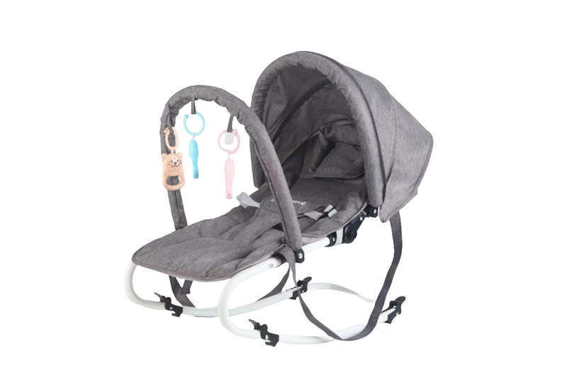 Foldable Baby Rocker Multifunctional Toddler Baby Bouncer Rocking Chair