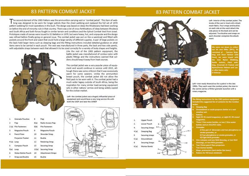NEW: Nutria-Brown SADF Uniforms and Equipment 1970 - 1994, Edward Hallett