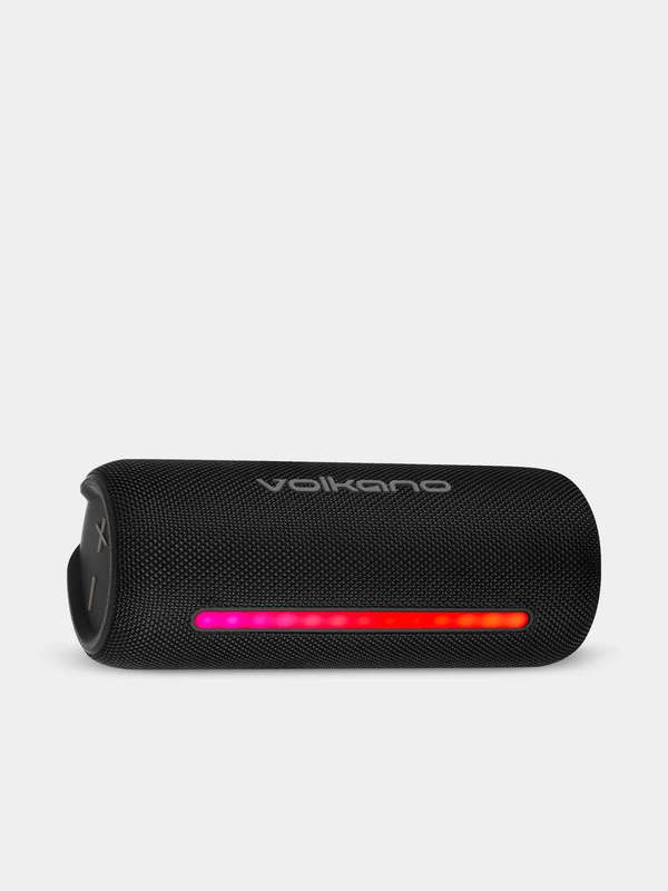 Volkano Rave Series Portable Bluetooth Speaker  - Black with Grey Buttons