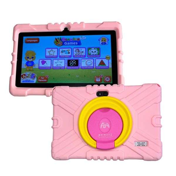 7 inch Kids Tablet 12+256GB Android Wifi and Headphone for Children