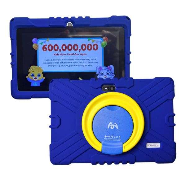 7 inch Kids Tablet 12+256GB Android Wifi and Headphone for Children
