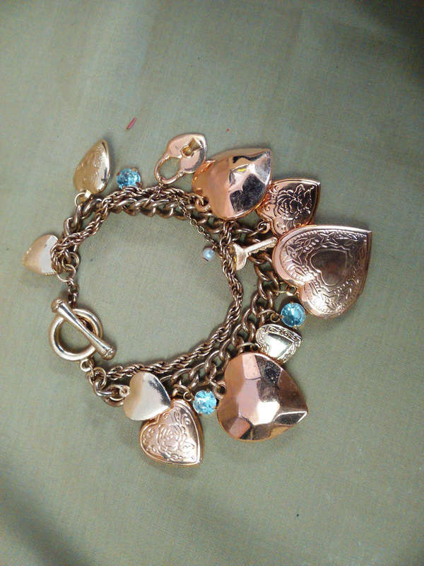 CHARM LOCKET BRACELET - charm locket bracelet BR0002