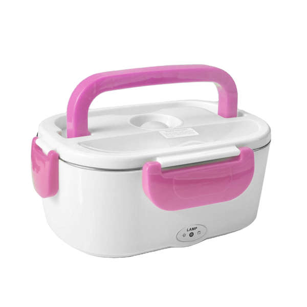 ZS - Dual Power Electric Lunch Box - Pink