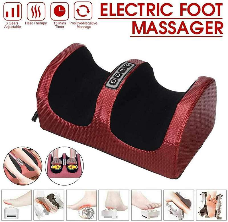 Electric Foot Massager - Red