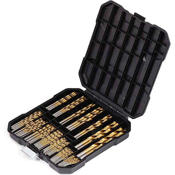 ZS - 99 Piece Steel Twist Drill Bit Set