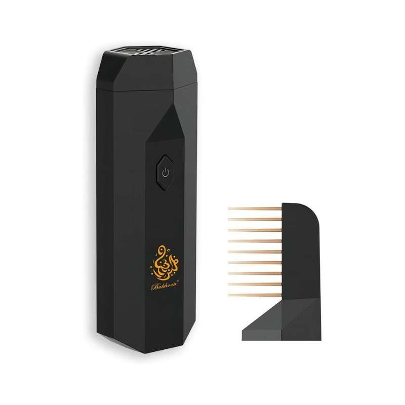 ZS - Bakhoor Hair Comb - Black