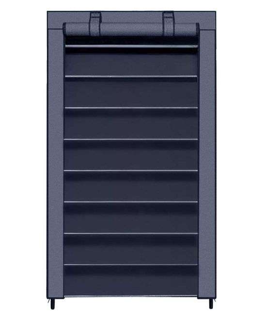 ZS - 9 Tier Fabric Shoe Cabinet - Gray