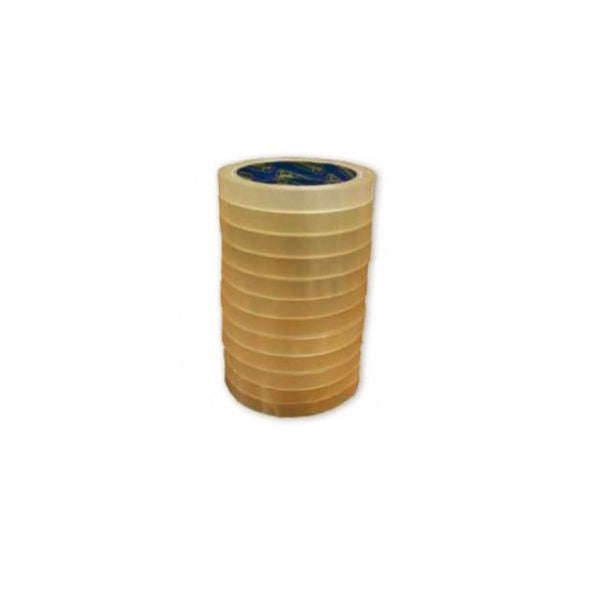 ZS - Clear Tape 12mm x 33m - Transparent (Pack of 12)