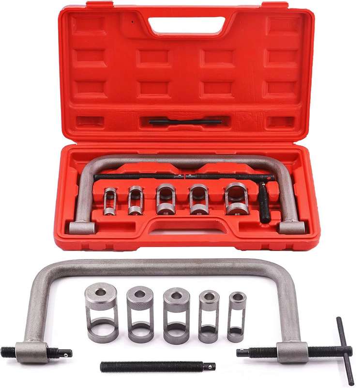 ZS - 11 PCS Universal Valve Pilers Spring Compressor Repair Tool Kit Set