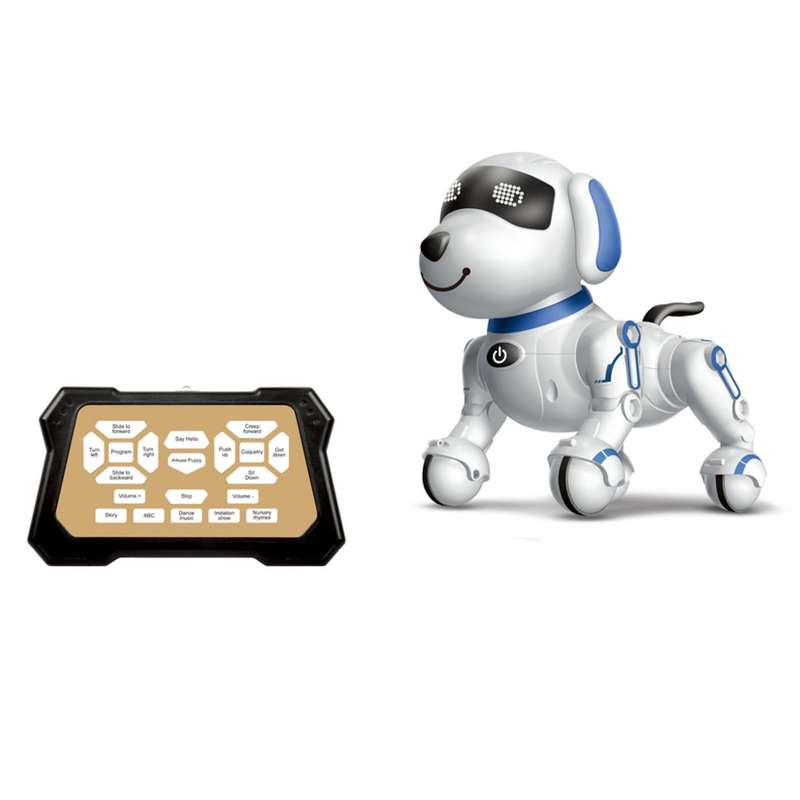 ZS - Becky the Intelligent Robot Dog - Dog with Remote Control - Blue