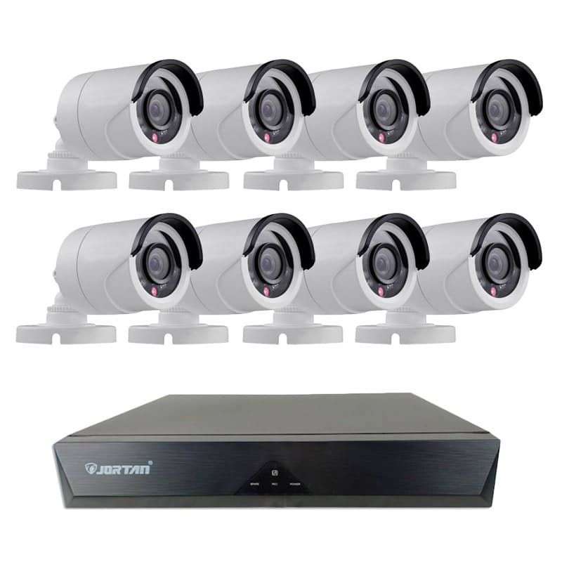 ZS - Jortan 8 Channel AHD 1080P CCTV Camera Surveillance Kit