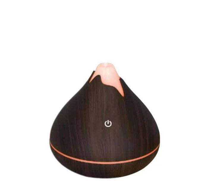 ZS - 350ML Ultrasonic Mini Air Humidifier - walnut