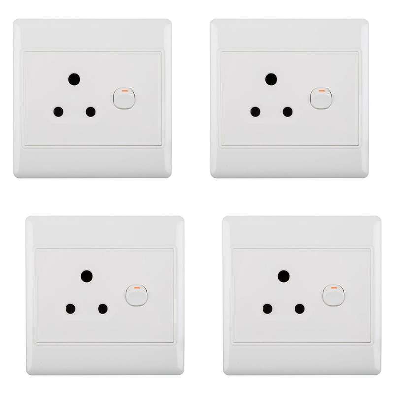 ZS - Single Wall Socket (4X4) - Set of 4