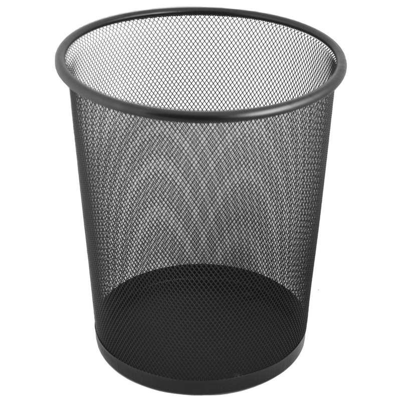 ZS - Wire Mesh Trash Can - Grey