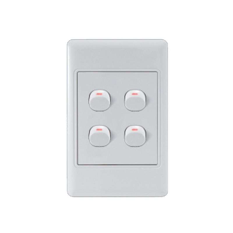 ZS - 4 Lever Wall Switch