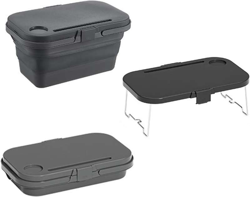 ZS - Multifunctional Foldable Picnic Box - Gray